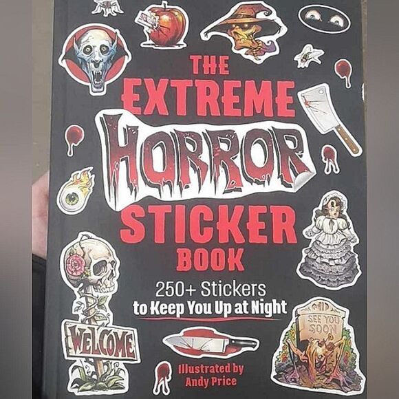 Extreme Horror Sticker Book New - Picture 1 of 2